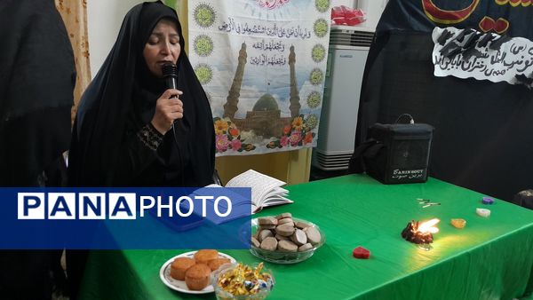 عزاداری دختران احلی من العسل به مناسبت شهادت حضرت رقیه(س)