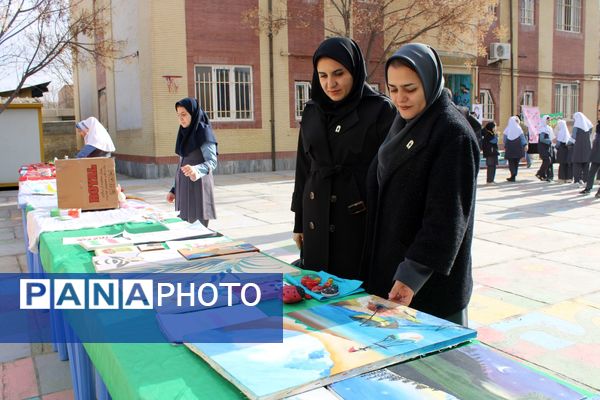 آغاز بهار دانایی در دهه فجر و افتتاح بسته ایرانمون در مدرسه نسترن سملقان