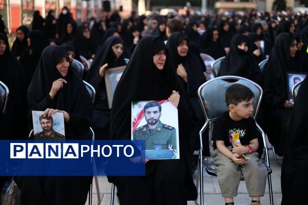 مراسم اربعین شهدای اقتدار آذربایجان شرقی 