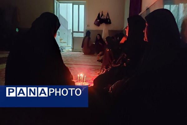 شام غریبان حسینی در مسجد جامع شهر بار