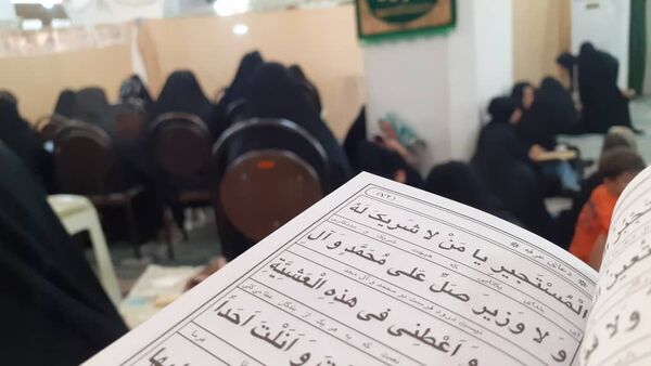 حضور پرشور مردم شهر نیم‌ور در مراسم دعای‌پرفیض عرفه
