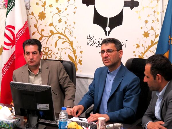 نشست معاون پیشگیری و تشخیص توانبخشی سازمان آموزش پرورش استثنایی کشور با مدیران مرکز  استان