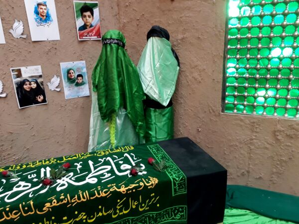 عزاداری دهه دوم فاطمیه در تکیه ابوالفضلی 