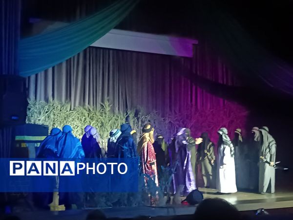 نمایشواره کاروان عشق در فرهنگسرای سیمرغ نیشابور