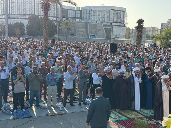 نماز عید سعید فطر در بندرعباس 