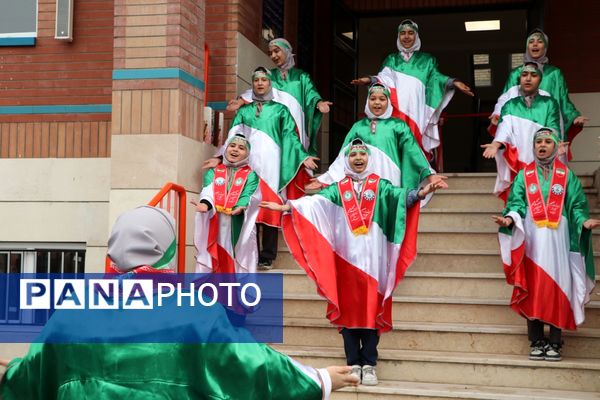 آیین افتتاح مدرسه ۱۴ کلاسه روستای خیرآباد