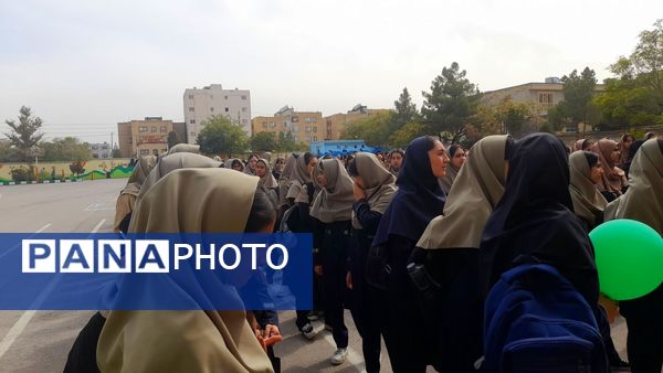 آیین بازگشایی مدارس در دبیرستان نورالهدی 