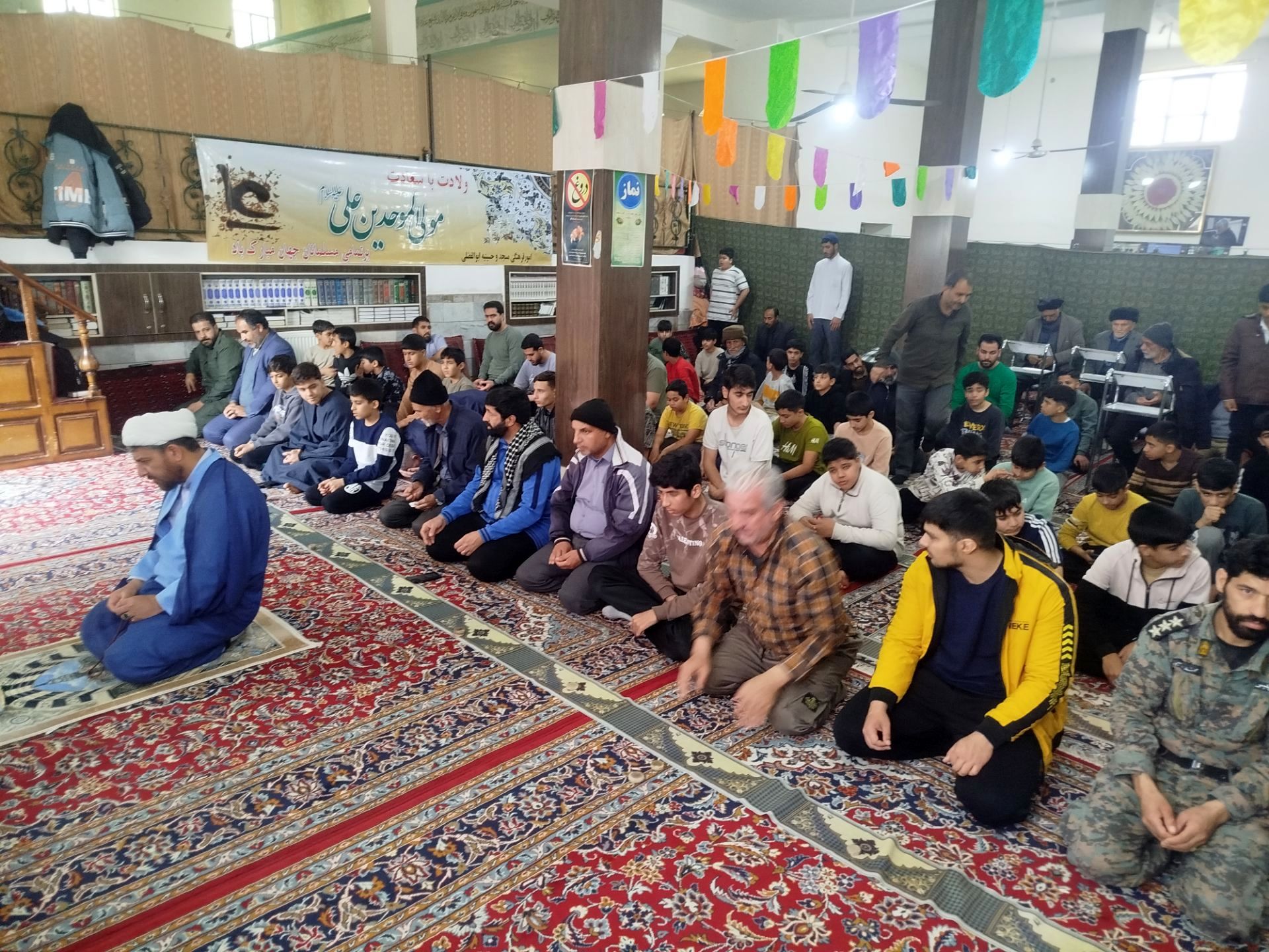 اعتکاف دانش آموزان پسر در باخرز