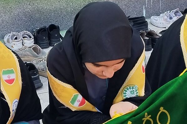 مراسم فاطمیه در مدرسه والدین آناخاتون تبریز
