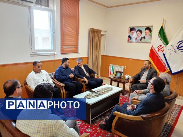 نشست مشاور وزیر آموزش و پرورش با فرماندار کاشمر