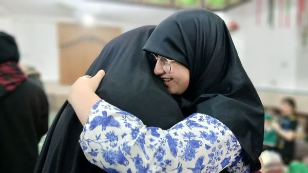 شور معنوی اعتکاف دانش‌آموزی در دامغان