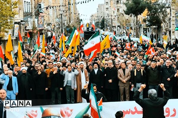 میعادگاه نماز جمعه روز قدس مردم نصیرشهر
