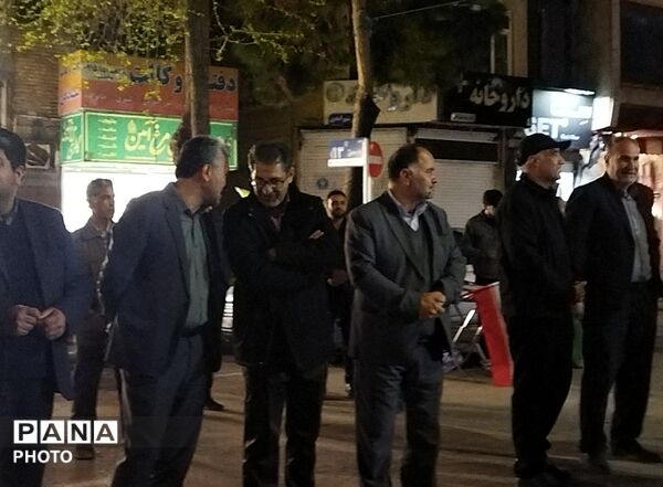 فرهنگیان نیشابور آمادگی خود را برای دفاع از وطن  اعلام کردند