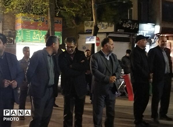 فرهنگیان نیشابور آمادگی خود را برای دفاع از وطن  اعلام کردند