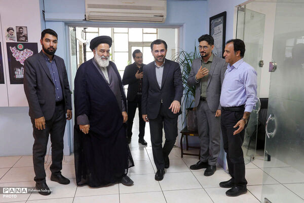 بازدید رئیس شورای هماهنگی تبلیغات اسلامی  تهران از خبرگزاری پانا