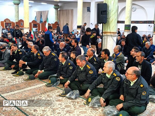 عزاداری شهادت رهبر انقلاب ویژه دانش آموزان کاشمری
