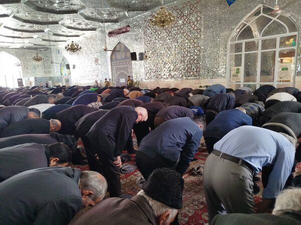 نماز جمعه در کاشمر 