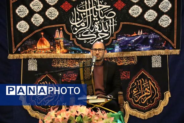 مراسم ایام فاطمیه در امامزاده عباس بن موسی (ع) بجنورد 