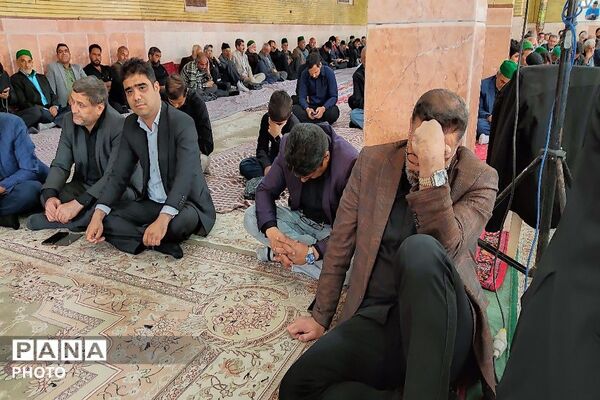 مراسم عزاداری شهادت امام جعفر صادق علیه السلام در حسینیه شهربار