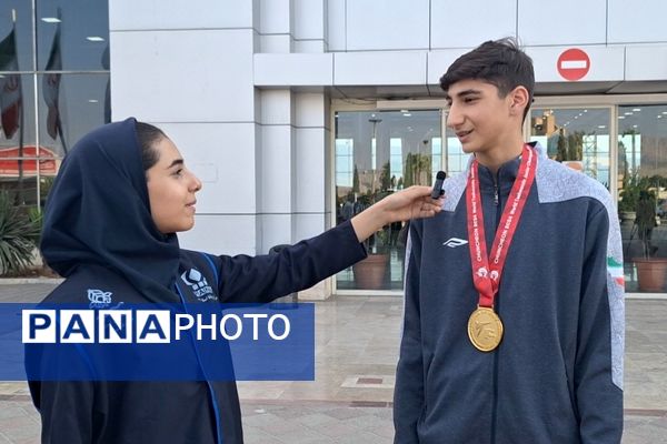 بازگشت قهرمانان با مدال طلای تکواندو کره جنوبی به شیراز