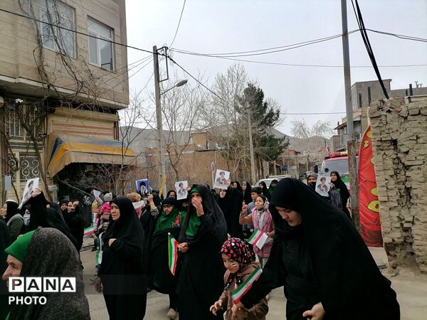 راهپیمایی روز جهانی قدس در شهر بار نیشابور