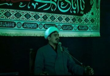مراسم عزاداری در مسجد الغدیر نیشابور 