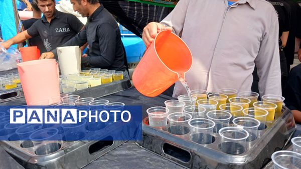 مراسم عاشورای حسینی در گلزار شهدای شهرستان لنده