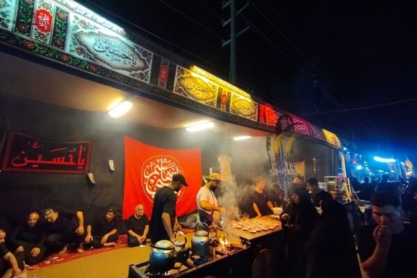 طریق‌الحسین(ع) در آستانه کربلا روایتی تصویری از موج عاشقان اربعین