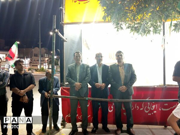 شکوفایی درحریمِ عشق؛ جشنِ فرشته‌ها در میدانِ نجفیه زاوه