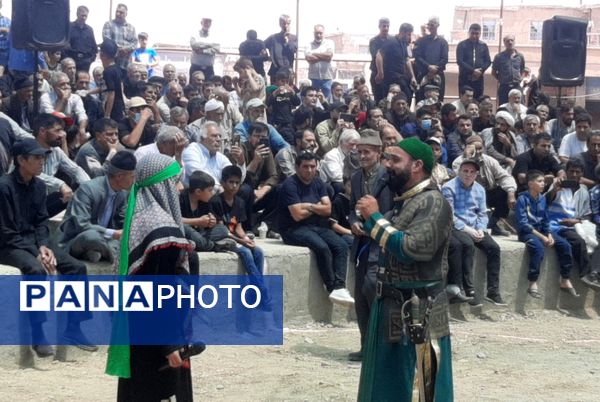  تعزیه‌خوانی در روستای سرچاه استان خراسان رضوی 