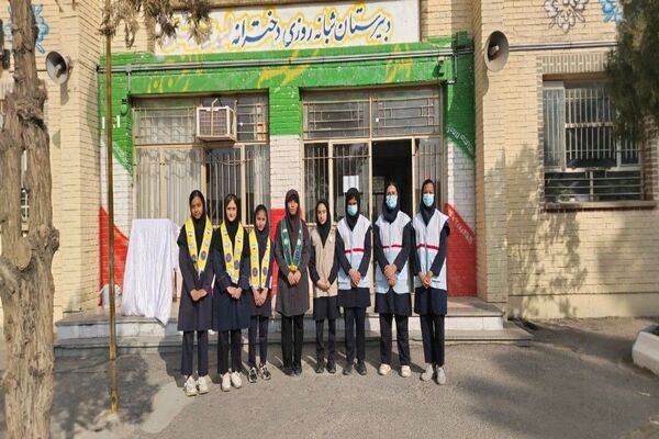 بیست و هفتمین مانور زلزله سراسری در دبیرستان شهید مجید دهنوی نیشابور 