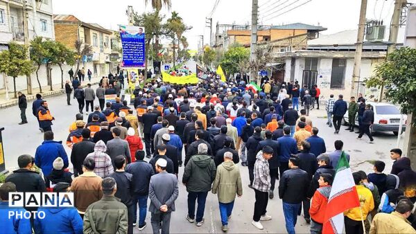 راهپیمایی روز قدس در بندرترکمن