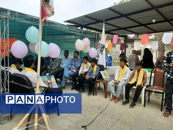 موکب سازمان دانش‌آموزی میناب در میلاد پیامبراکرم(ص)