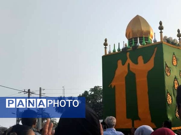 آیین سنتی منبر گردانی در شهرستان میناب 