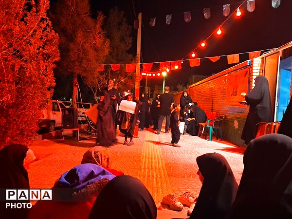 موکب شجره طیبه در دبستان دخترانه علمدارحسینی تفت