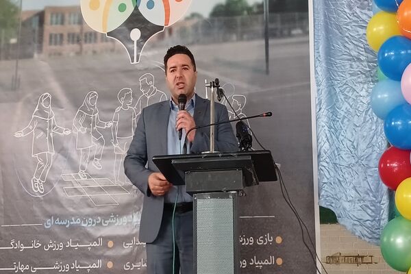افتتاحیه المپیاد ورزشی درون مدرسه‌ای 
