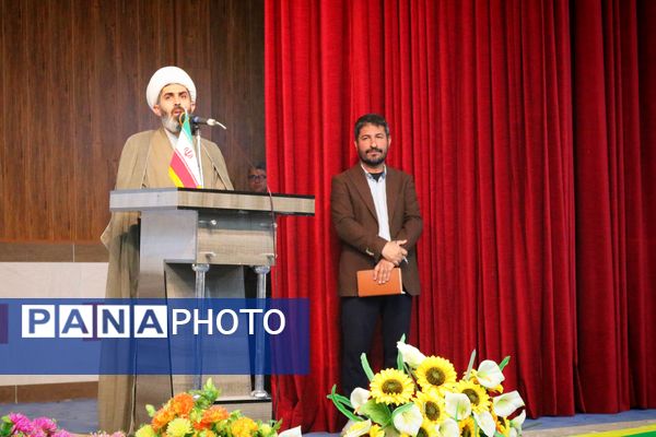 مراسم تکریم و معارفه فرماندار شهرستان لامرد