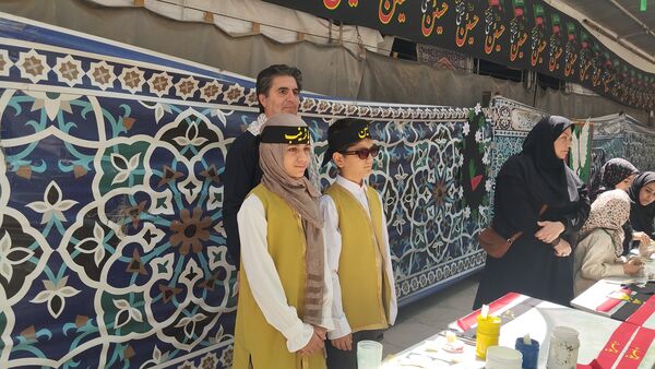 سومین گردهمایی کودکان عاشورایی در امامزاده حسن کرج 