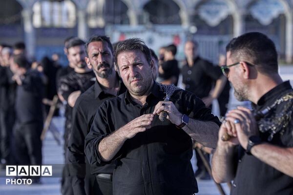 مراسم شام غریبان در مسجد مقدس جمکران