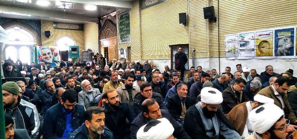 مراسم گرامیداشت سالروز نهم دی ماه در ملایر