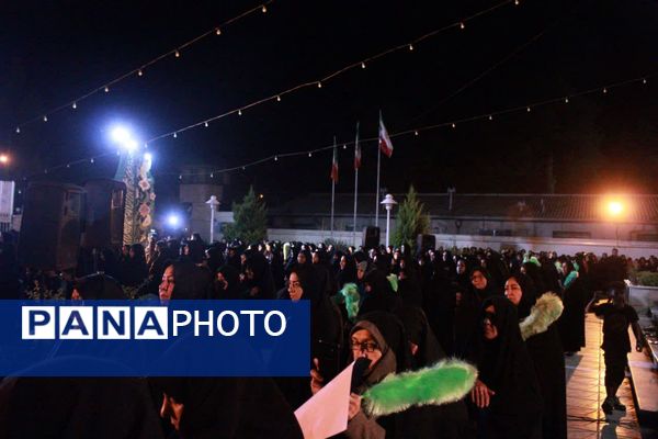 سوگواره مادران کاشمری در مراسم یادبود تسلای مادران شهید