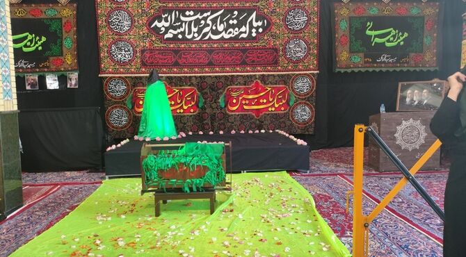 طنین نوای «یا علی‌اصغر (ع)» در مسجد سیدها؛ میعادگاه مادران و شیرخوارگان حسینی