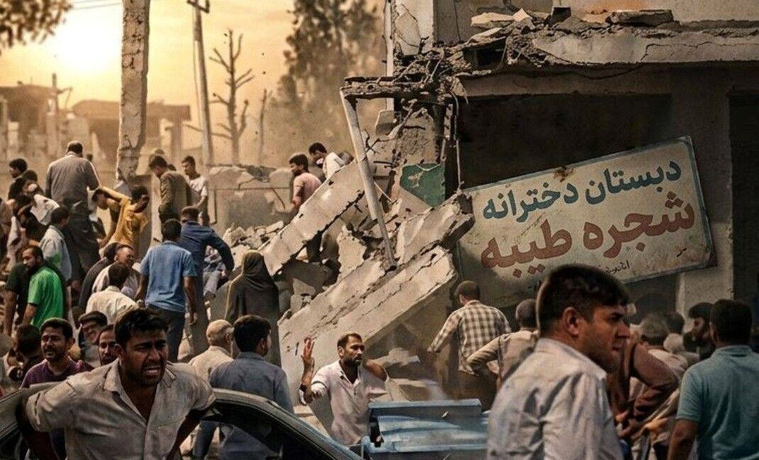 افزایش تعداد شهدای معلم و دانش‌آموز به ۱۷۵ نفر/ شهادت دو برادر دانش‌آموز در منطقه ۱۴ تهران/ مدرسه محلاتی در خیابان ایران تخریب شد