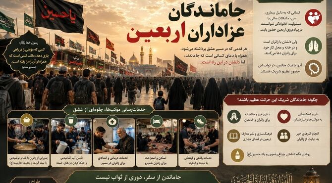 راهنمای جامع جاماندگان عزاداران اربعین