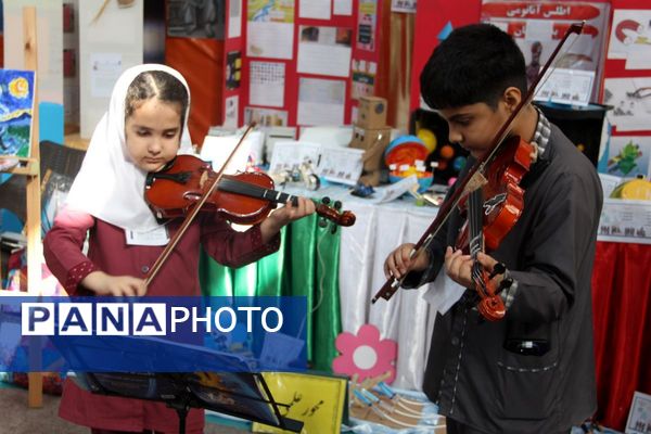 رونمایی از خلاقیت دانش‌آموزان؛ نمایشگاه جابر بن حیان در قیامدشت