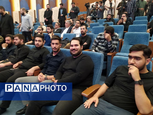 حضور اعضای پانای قم در مراسم روز خبرنگار