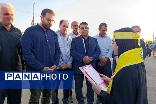 بازدید قائم مقام سازمان دانش‌آموزی کشور از مواکب استان کرمانشاه 