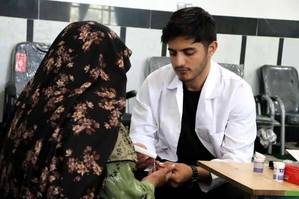 خدمات جهادی پزشکی و فرهنگی در روستای آرمودآقاجی