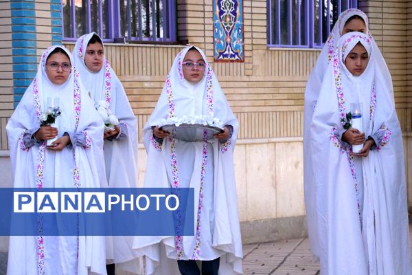 جشن باشکوه «جوانه‌های هفتم» در مدرسه دخترانه نجابت آشخانه