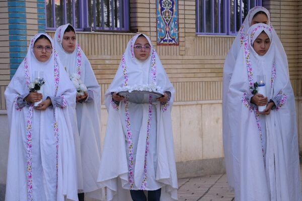 جشن باشکوه «جوانه‌های هفتم» در مدرسه دخترانه نجابت آشخانه